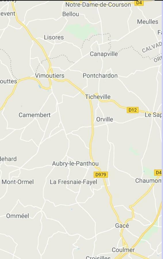 La Petite Maison Normande Ticheville Luaran gambar